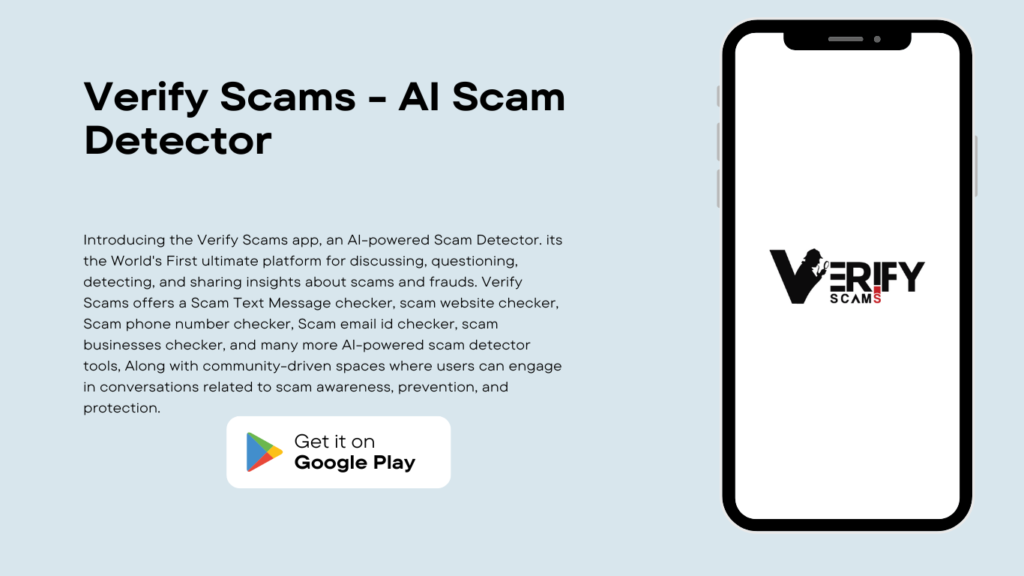 Verify Scams - Scam Detector